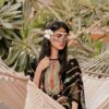 Handgefertigte Omani Burka - Golf-Burqa Jonoob Modell