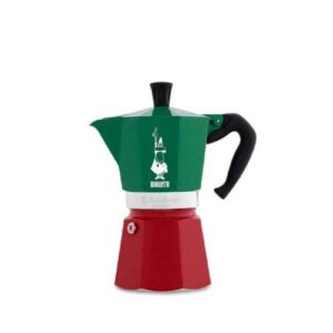 Bialetti Moka Kanne für den Herd – Klassischer italienischer Kaffeezubereiter 6 Tassen