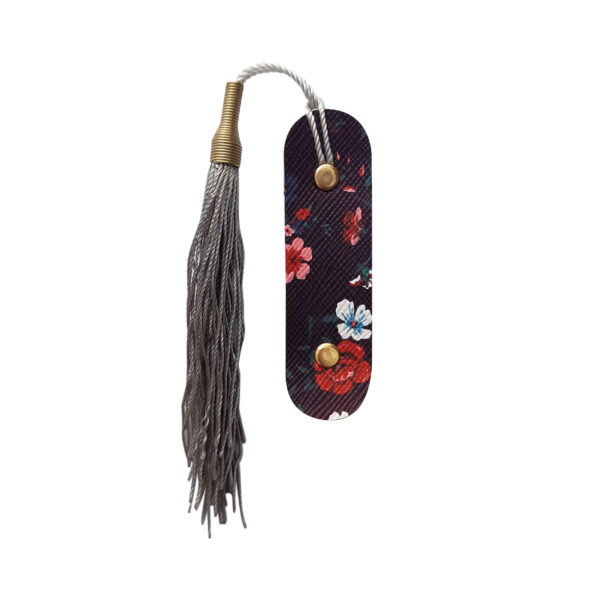 Schwarzes Leder-Lesezeichen Modell Golgoli