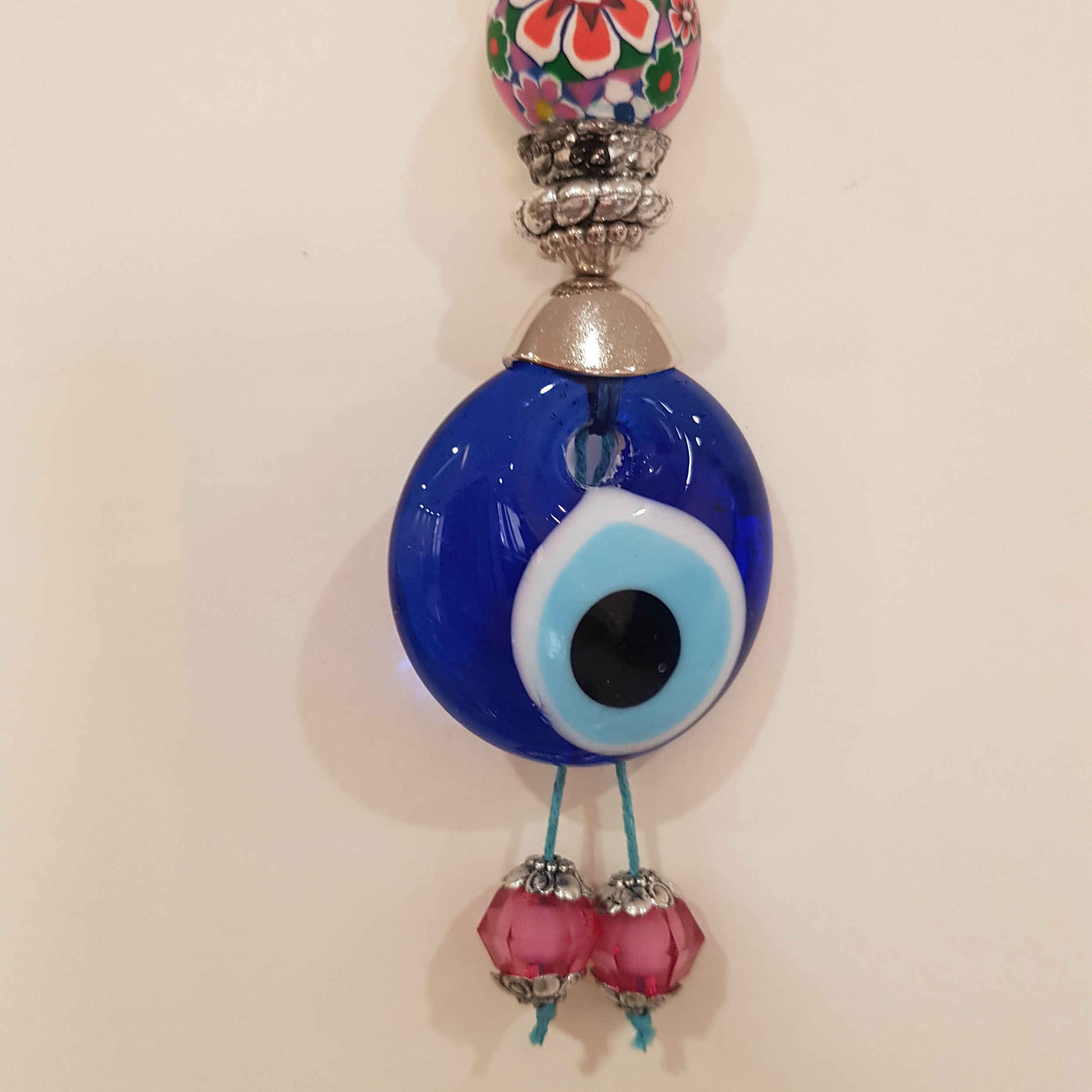 Blauer böser Blick Schlüsselanhänger – Toopi Modell