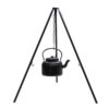 Kessel-Campingkochtrepod mit Pfanne & Kessel – 3-teiliges Modell für Camping
