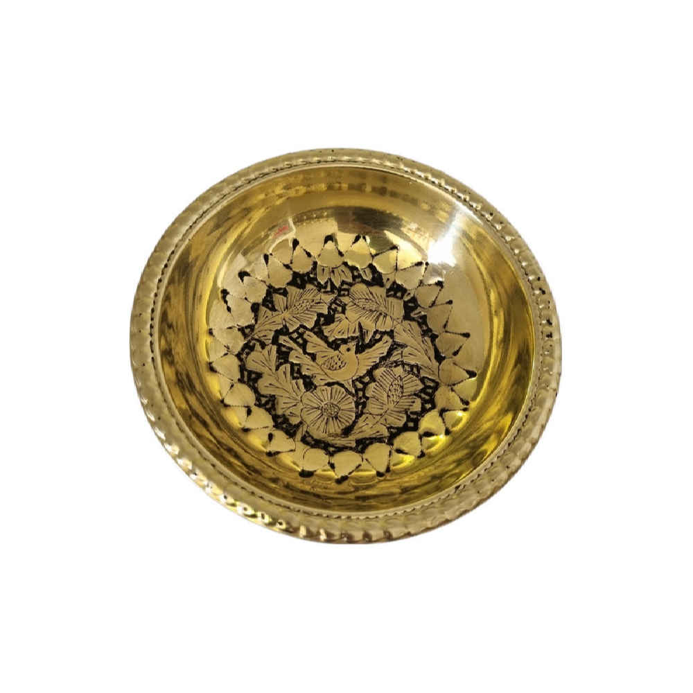 Persischer Samowar aus Messing Dekorativer Kohle-Teekocher 6-Liter