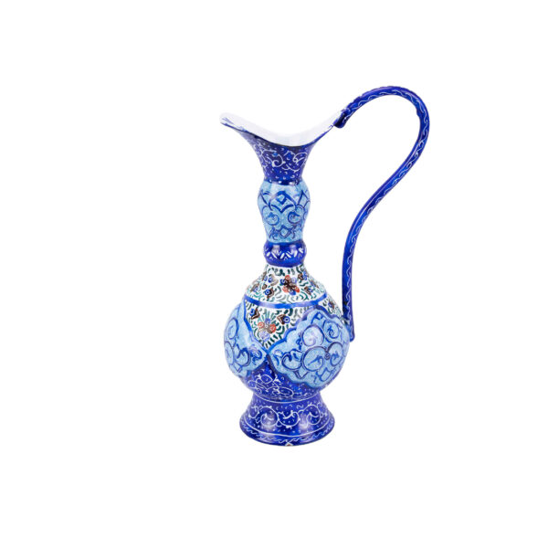 Dekorativer Krug Handgefertigt mit Persischer Minakari-Emaille Derakhshan