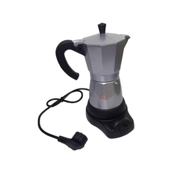 Elektrischer Moka Pot Kaffeekocher - 6 Tassen Kapazität