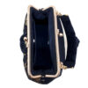 Bestickte Samt-Clutch Handtasche - Mit Blumenmuster Ella