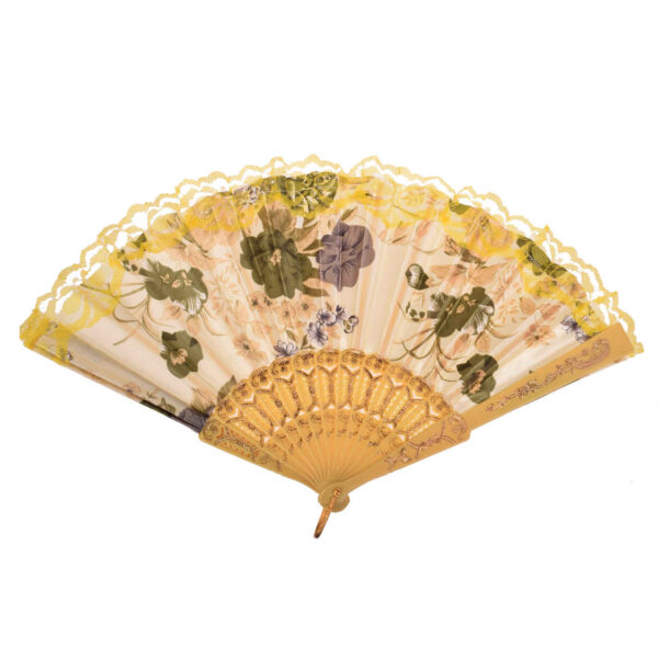 Faltbarer und tragbarer Blumenfächer Modell Hamta