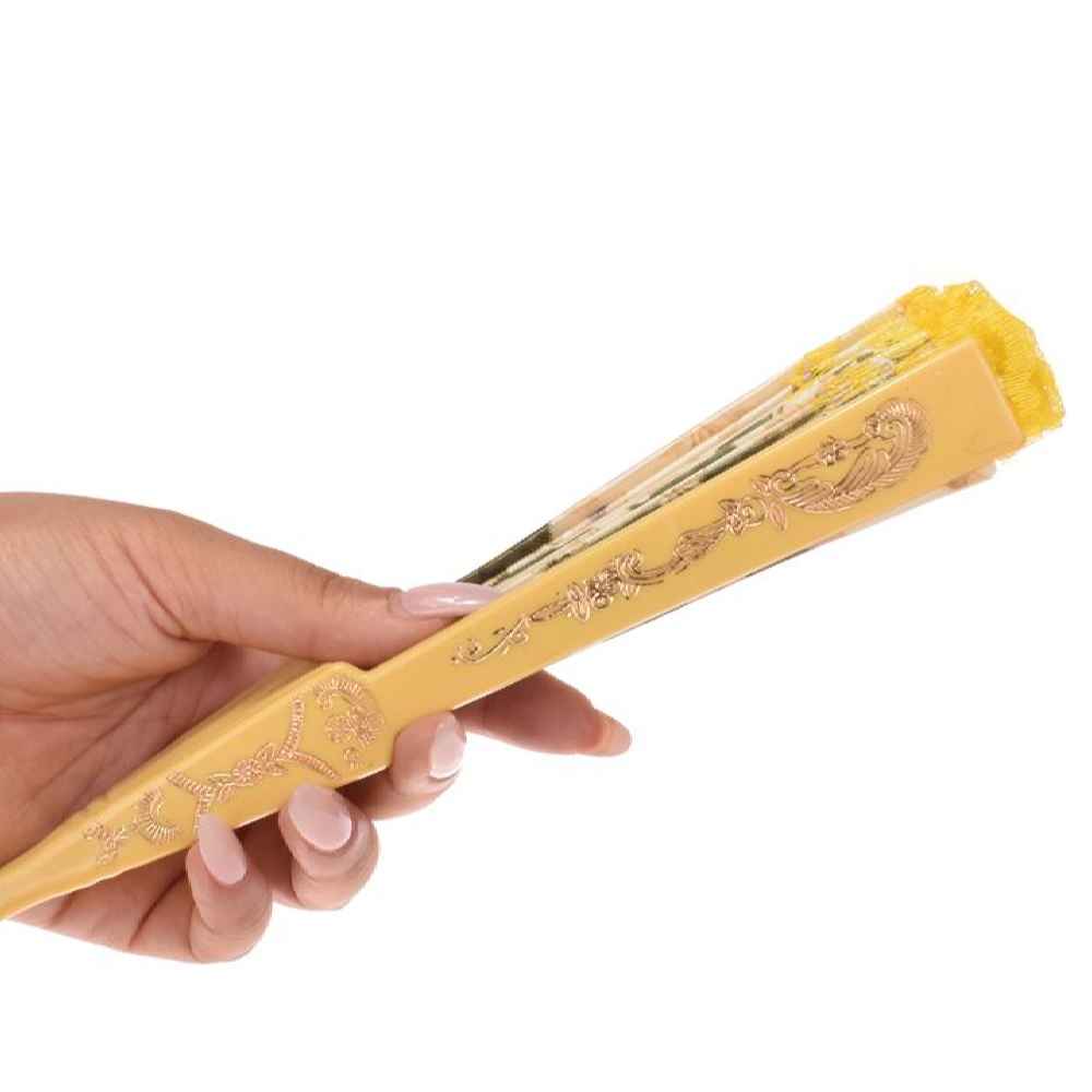 Faltbarer und tragbarer Blumenfächer Modell Hamta