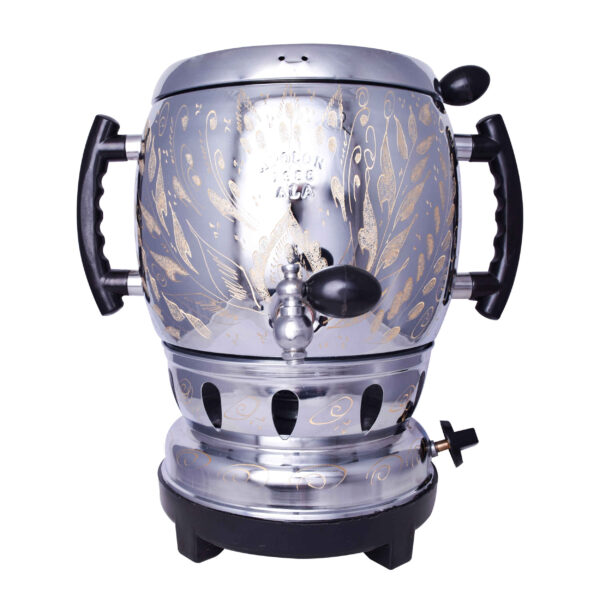 Gas-Samowar Teekocher mit Teekanne Modell Apolon 6-Liter