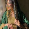 Handgefertigte Omani Burka - Golf-Burqa Nahid Modell