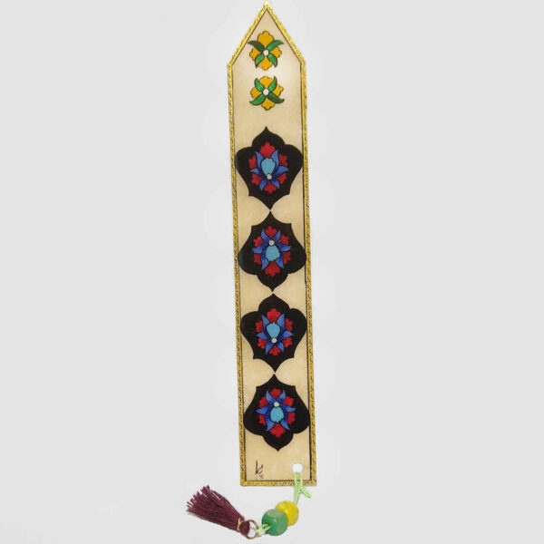 Handgefertigter Creme-Lesezeichen Modell Arghavan