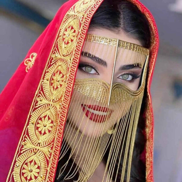 Handgefertigte Omani Burka - Golf-Burqa Sonderedition