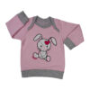Langarm Hemd Set Kaninchen Muster Modell Girlish (3 Teile)