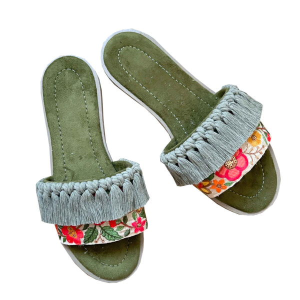 Makramee Boho Chic Sandalen Modell Golshan