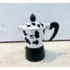 Moka Kanne für den Herd - Klassischer italienischer Kaffeezubereiter 2 Tassen Kapazität