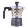 Moka Kanne für den Herd - Klassischer italienischer Kaffeezubereiter 2 Tassen Kapazität Caffettiera