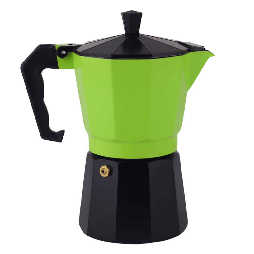 Moka Kanne für den Herd - Klassischer italienischer Kaffeezubereiter 3 Tassen