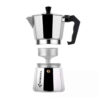 Moka Kanne für den Herd - Klassischer italienischer Kaffeezubereiter 3 Tassen Kapazität Morsana