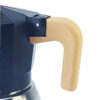 Moka Kanne für den Herd - Klassischer italienischer Kaffeezubereiter 3 Tassen Kapazität Ruppel