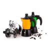 Moka Kanne für den Herd - Klassischer italienischer Kaffeezubereiter 3 Tassen Kapazität French Press