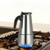 Moka Kanne für den Herd - Klassischer italienischer Kaffeezubereiter 4 Tassen Kapazität Unico Life