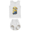 Neugeborenen Minion Weste & Shorts Set für Jungen und Mädchen