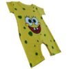 Neugeborenen Kurzarm-Body & Hut Set Modell SpongeBob