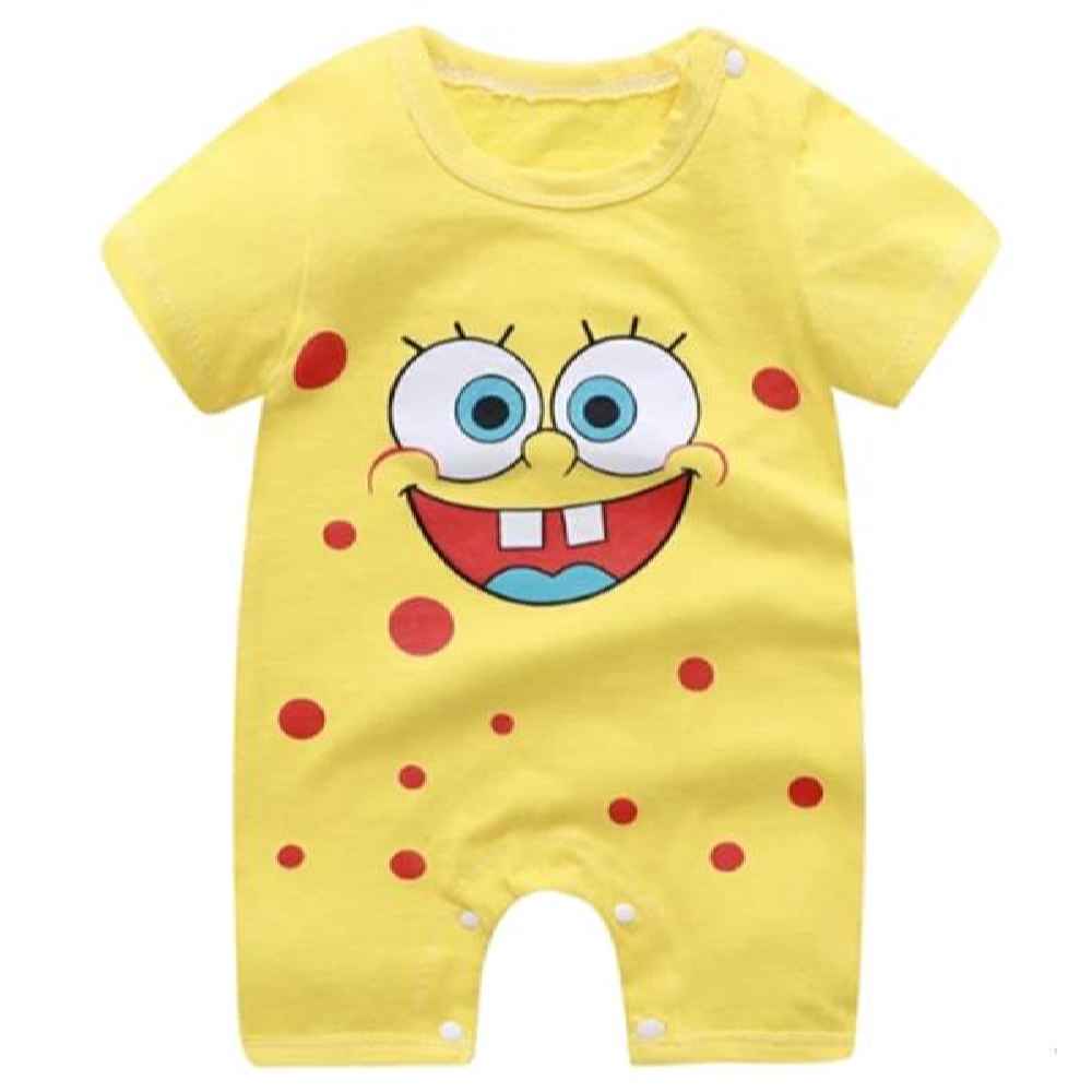 Neugeborenen ärmelloser Body mit SpongeBob Design
