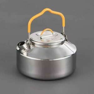 Starker leichter Outdoor-Campingkessel aus Stahl – Langlebig für Lagerfeuer