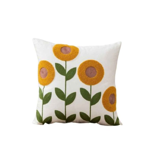 Punch-Needle-Kissenbezug – Besticktes Design Paniz