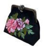 Bandstickerei Clutch Handtasche - Samt mit Navazesh Design