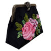 Bandstickerei Clutch Handtasche - Samt mit Navazesh Design