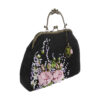 Bandstickerei Clutch Handtasche - Samt mit Reyhan Design