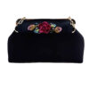 Bandstickerei Clutch Handtasche - Samt mit Samira Design