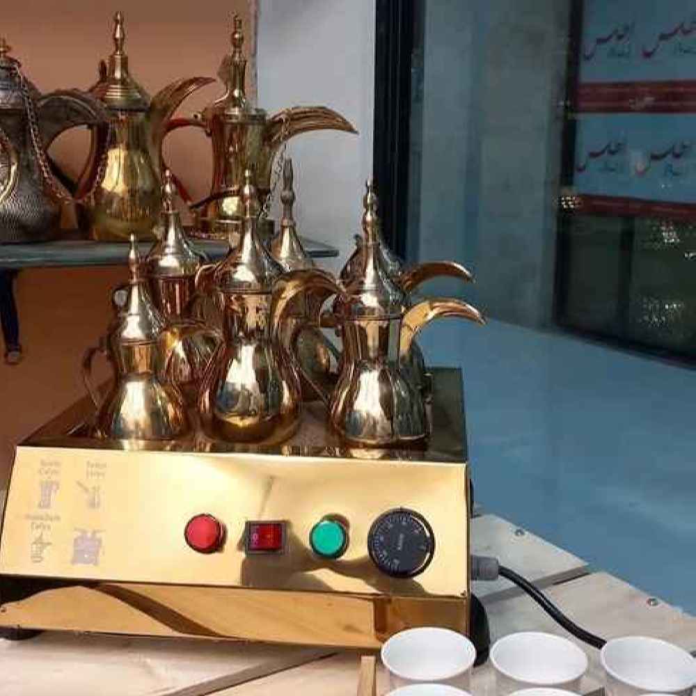 Gulf-Stil Sandkaffeemaschine – Kompakt und authentisch