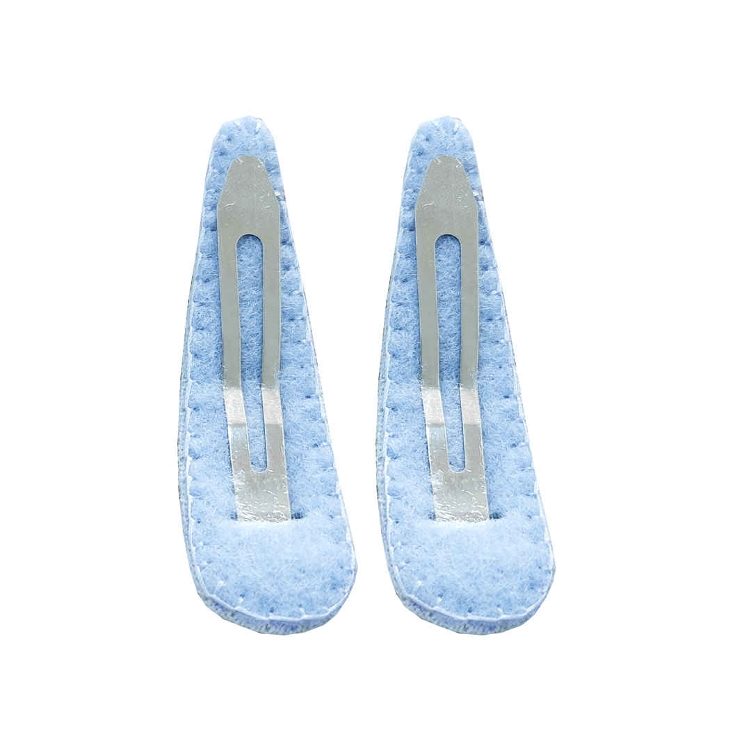 Snap-Haarspangen-Set aus 2 mit Handbesticktem Ballon-Design