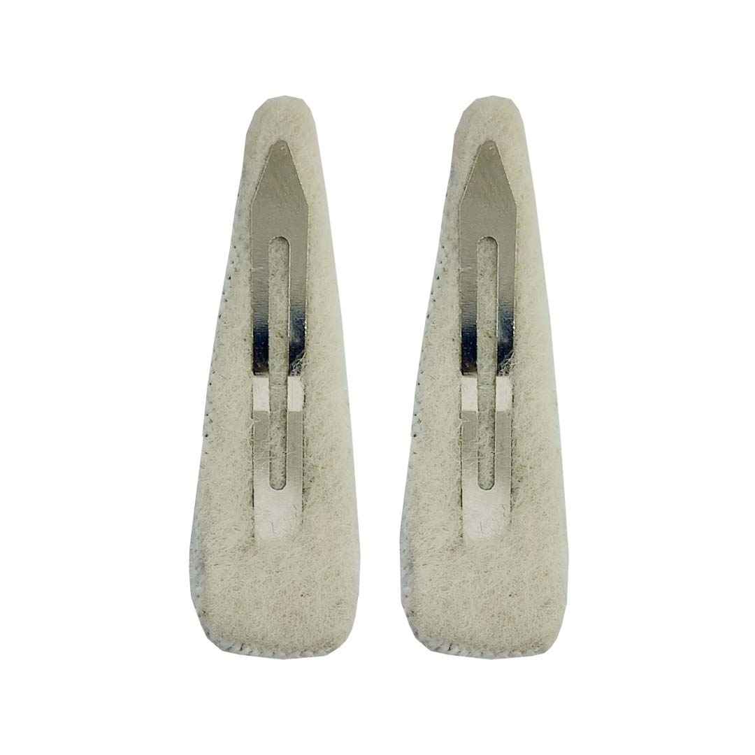 Snap-Haarspangen-Set mit Handbesticktem Kaninchen-Design