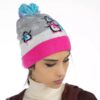 Damen Strick Wintermütze - Modell Snow