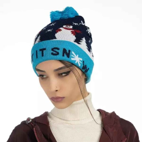 Damen Strick Wintermütze - Modell Snow