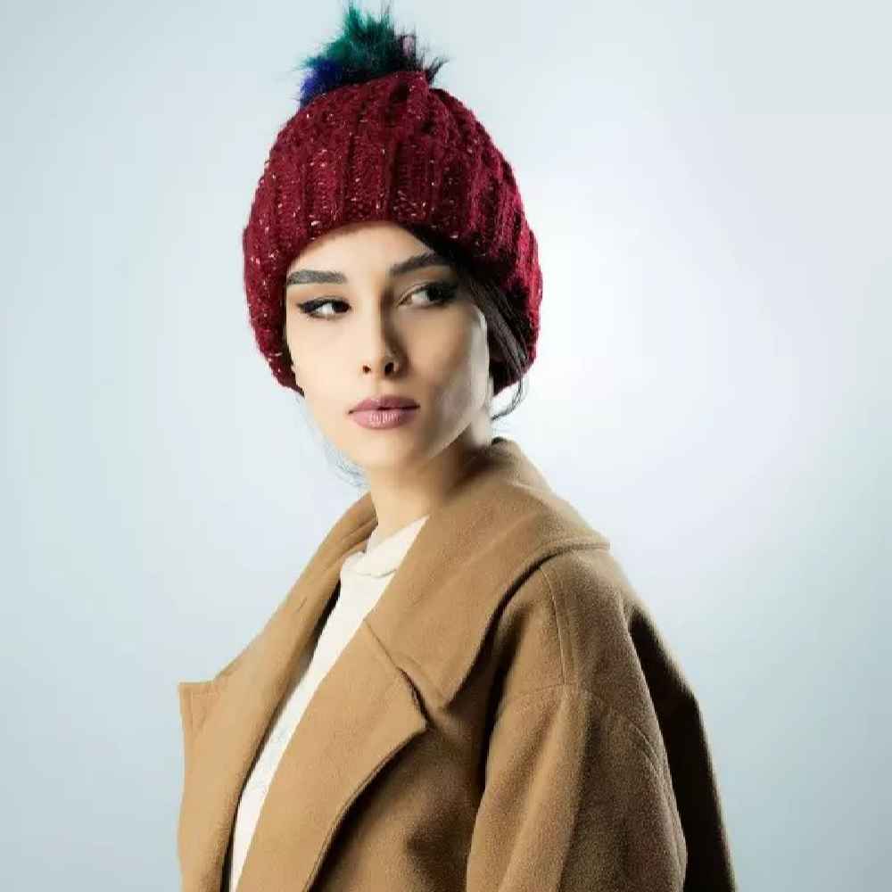 Damen Strick Wintermütze – Modell Thick