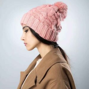 Damen Strick Wintermütze – Modell Thick