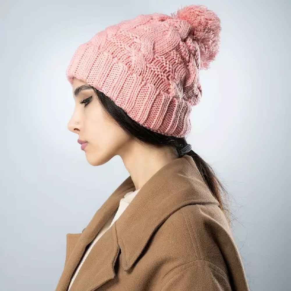Damen Strick Wintermütze - Modell Thick