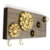Dekorativer & handgefertigter Wand-Schlüsselhalter Modell Blume