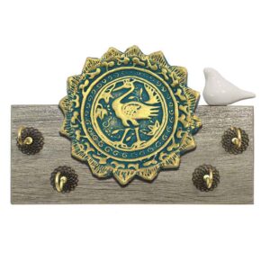 Dekorativer & handgefertigter Wand-Schlüsselhalter mit Design Traditionell