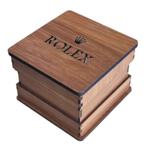 Rolex Uhren-Holzbox – Einzelnes Fach
