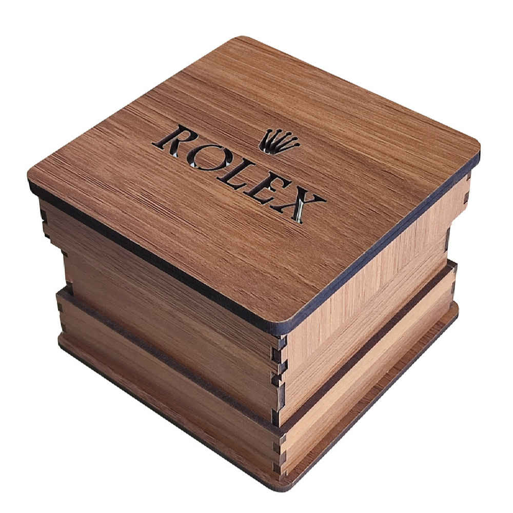 Rolex Uhren-Holzbox - Einzelnes Fach