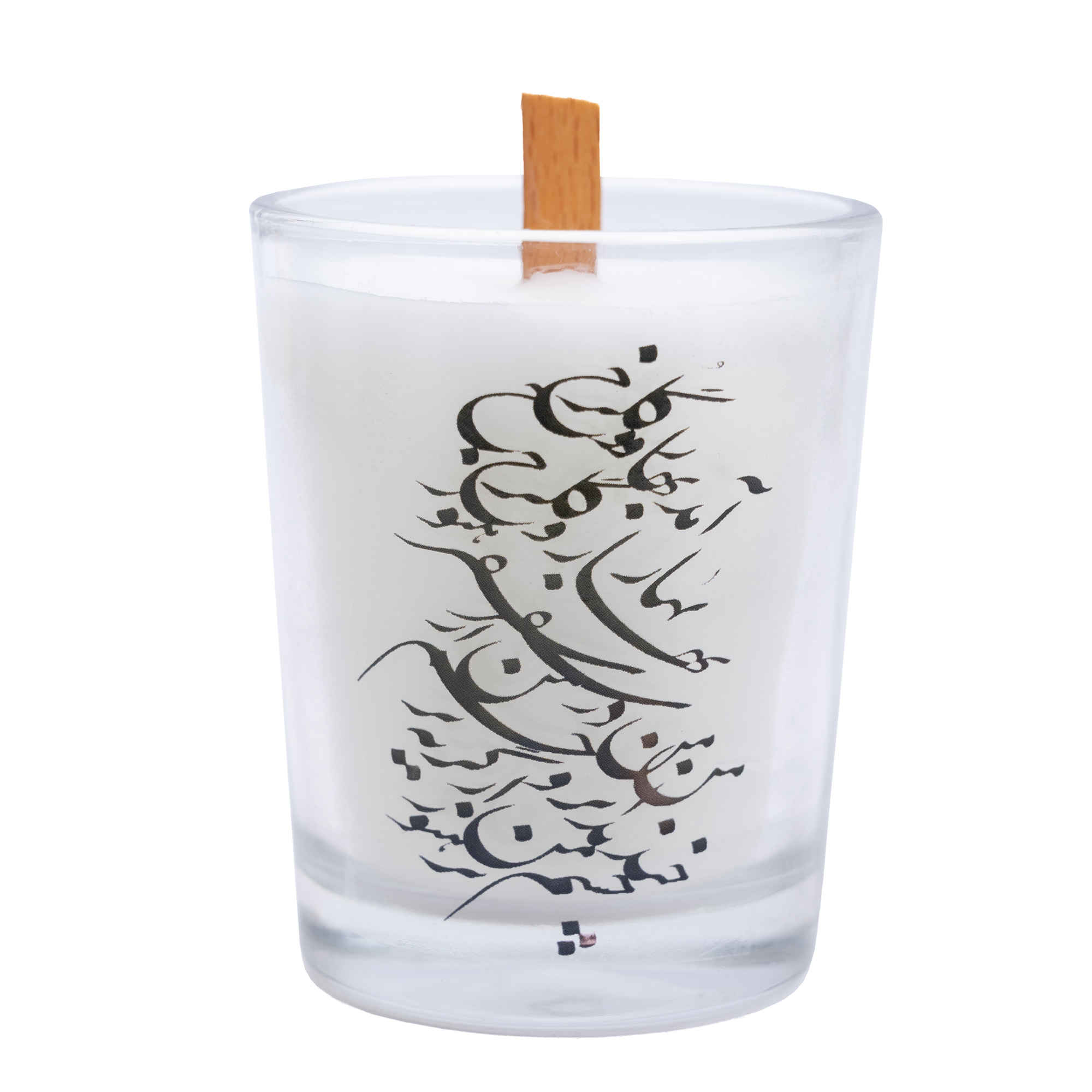 Duftkerze im Glas mit Gedicht – Perfekt für Nowruz-Stimmung (2x)
