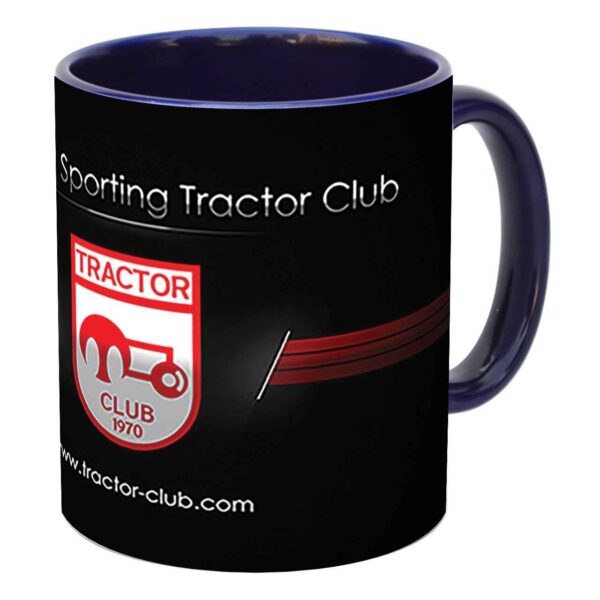 Sportfan-Tasse – Tractor Fußball Club Logo Schwarz