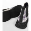 Graffiti-Druck Chelsea-Stiefel – Synthetisches Leder mit Fischmuster