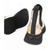 Graffiti-Druck Chelsea-Stiefel – Synthetisches Leder mit Pferdemuster