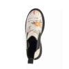 Graffiti-Druck Chelsea-Stiefel – Synthetisches Leder mit Pferdemuster